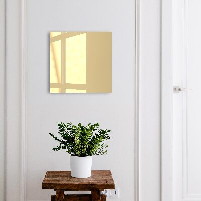 Ozdobná skříňka na klíče Hořčičná barva