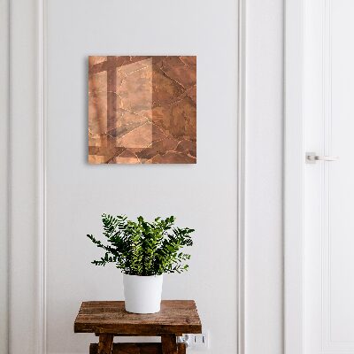 Ozdobná skříňka na klíče Kamenná textura