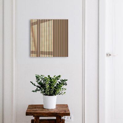 Nástěnná skříňka na klíče Minimalistické pruhy