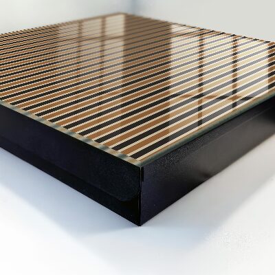 Nástěnná skříňka na klíče Minimalistické pruhy