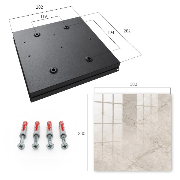 Ozdobná skříňka na klíče Jemná elegance