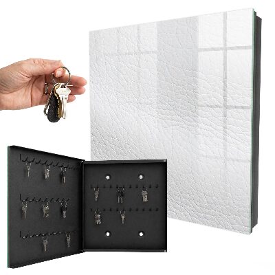 Nástěnná skříňka na klíče Světlá textura pleti