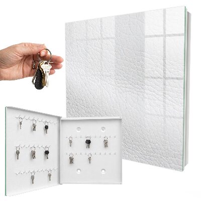 Nástěnná skříňka na klíče Světlá textura pleti