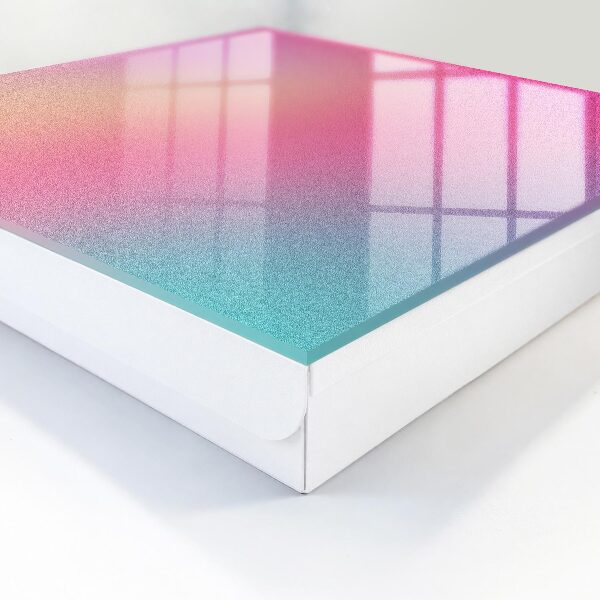 Ozdobná skříňka na klíče Pastelový gradient