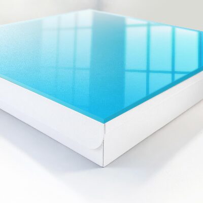 Nástěnná skříňka na klíče Modrý gradient