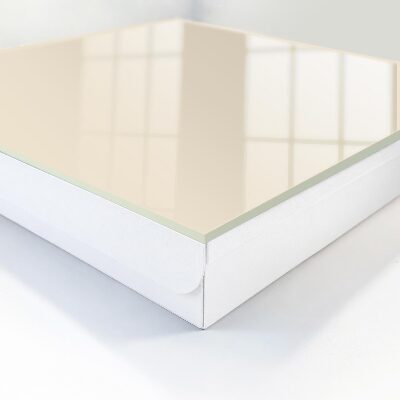 Ozdobná skříňka na klíče Krém