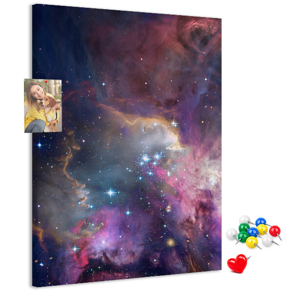 Korková tabule Kosmická mlhovina plná hvězd