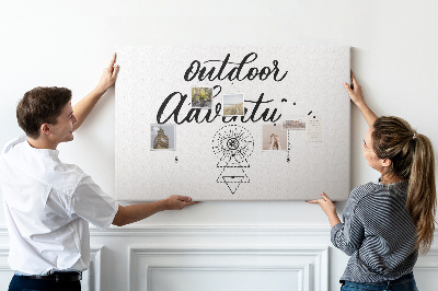 Nástěnka Venkovní dobrodružství se symboly