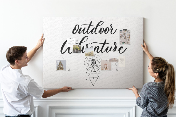 Nástěnka Venkovní dobrodružství se symboly
