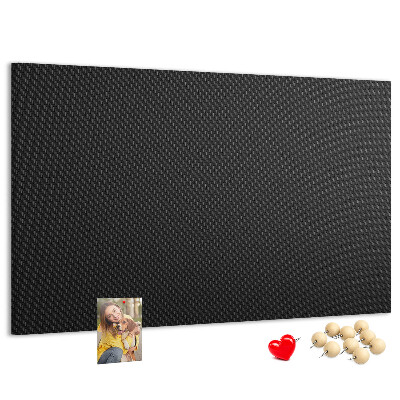 Nástěnka Černá textura s jemným kostkovaným vzorem