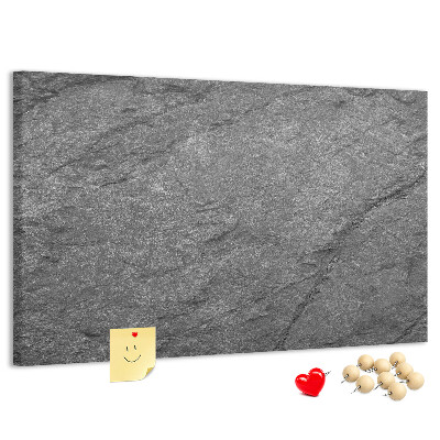 Korková nástěnka Kamenná textura v odstínech šedé