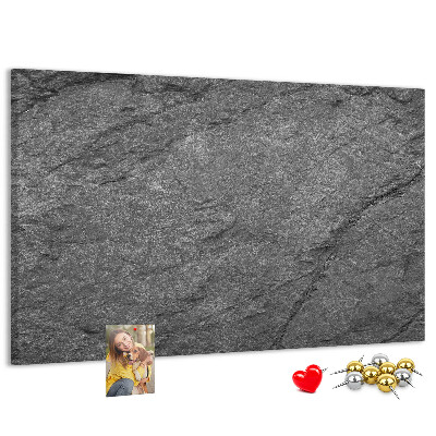 Korková nástěnka Kamenná textura v odstínech šedé