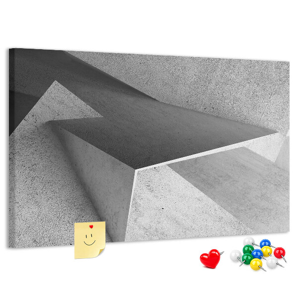 Nástěnka Geometrické tvary v minimalistickém stylu