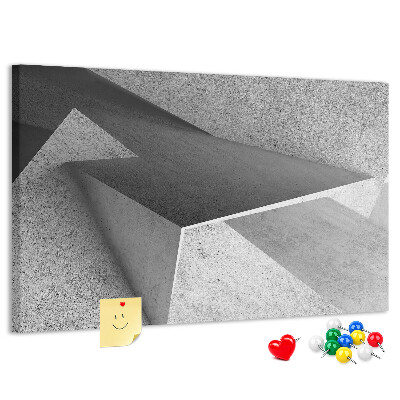 Nástěnka Geometrické tvary v minimalistickém stylu