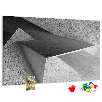 Nástěnka Geometrické tvary v minimalistickém stylu