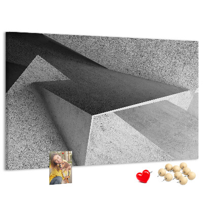 Nástěnka Geometrické tvary v minimalistickém stylu