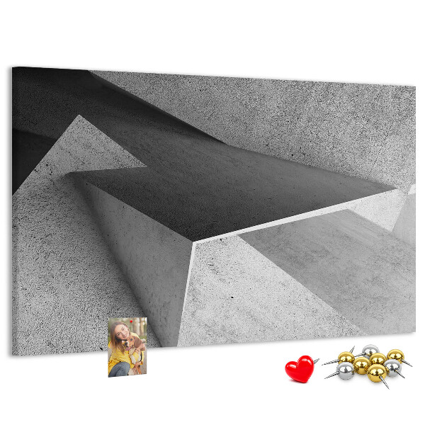 Nástěnka Geometrické tvary v minimalistickém stylu
