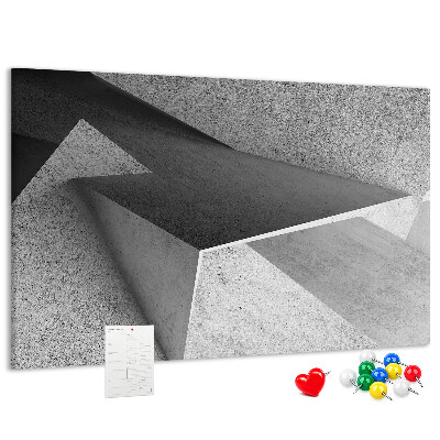 Nástěnka Geometrické tvary v minimalistickém stylu