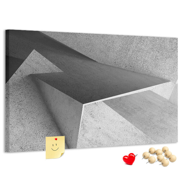 Nástěnka Geometrické tvary v minimalistickém stylu