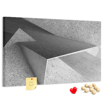 Nástěnka Geometrické tvary v minimalistickém stylu