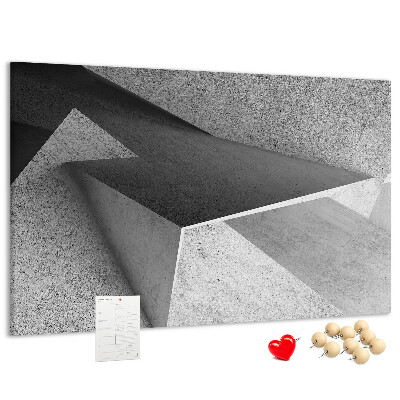 Nástěnka Geometrické tvary v minimalistickém stylu