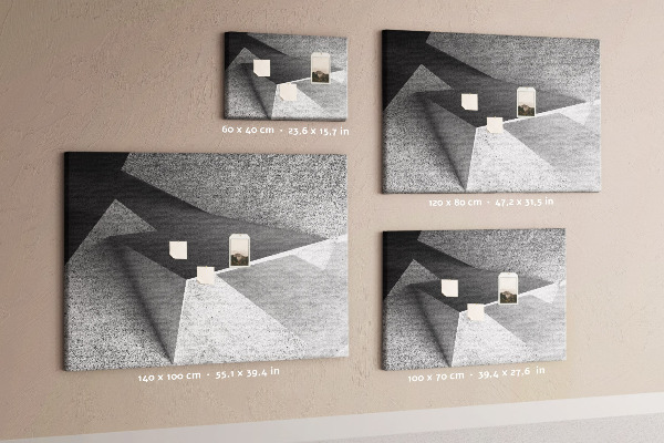 Nástěnka Geometrické tvary v minimalistickém stylu