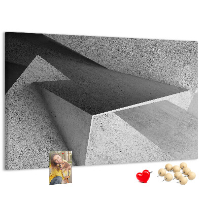 Nástěnka Geometrické tvary v minimalistickém stylu