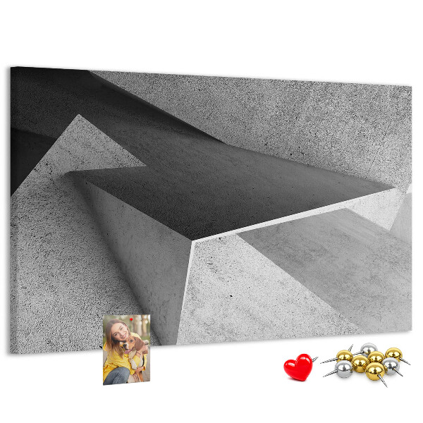 Nástěnka Geometrické tvary v minimalistickém stylu