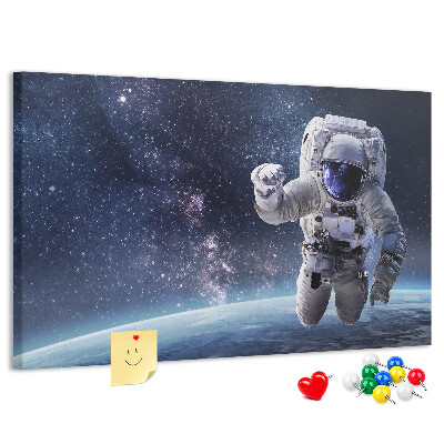 Fětská nástěnka Astronaut ve vesmíru