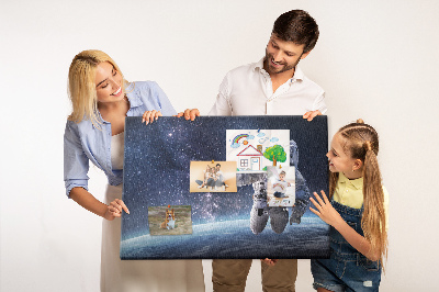 Fětská nástěnka Astronaut ve vesmíru