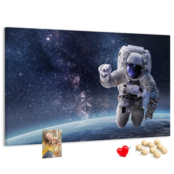 Fětská nástěnka Astronaut ve vesmíru