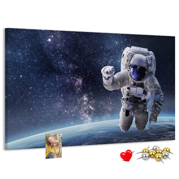 Fětská nástěnka Astronaut ve vesmíru
