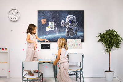 Fětská nástěnka Astronaut ve vesmíru