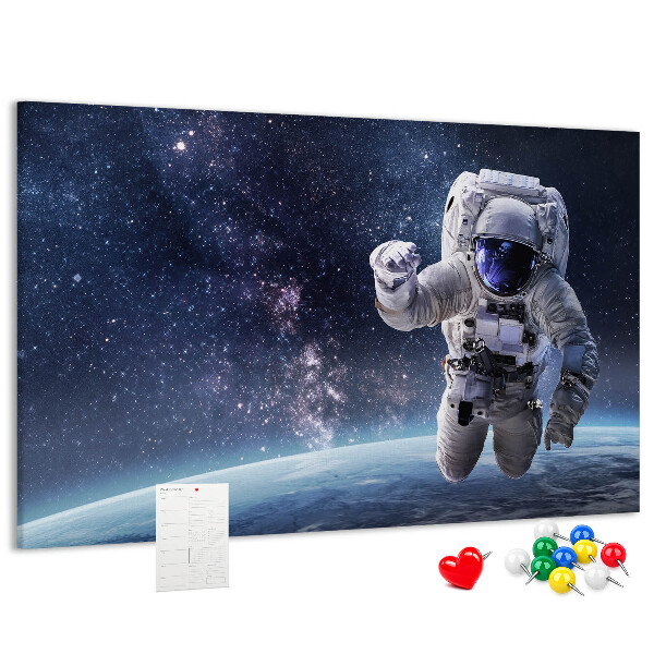 Fětská nástěnka Astronaut ve vesmíru