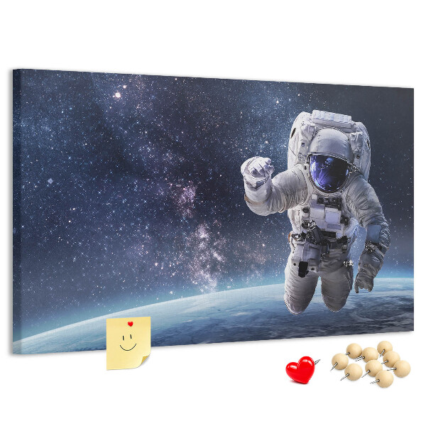 Fětská nástěnka Astronaut ve vesmíru