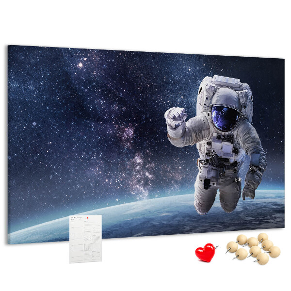 Fětská nástěnka Astronaut ve vesmíru