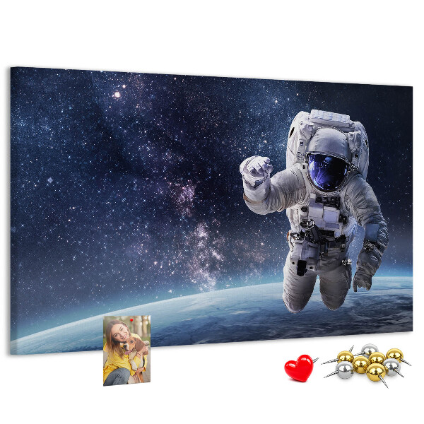 Fětská nástěnka Astronaut ve vesmíru