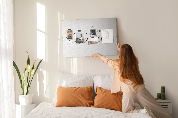 Korková nástěnka Cestovní inspirace v elegantním stylu