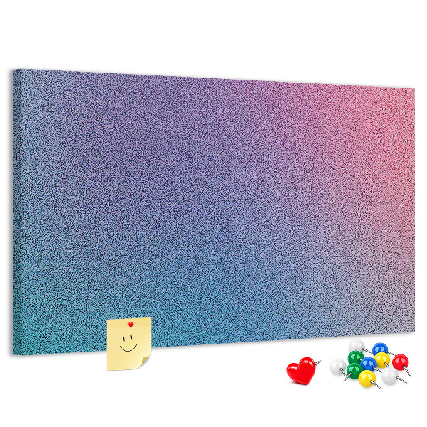 Nástěnka Barevný gradient v odstínech fialové.