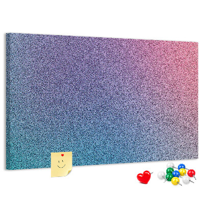 Nástěnka Barevný gradient v odstínech fialové.