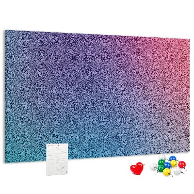 Nástěnka Barevný gradient v odstínech fialové.