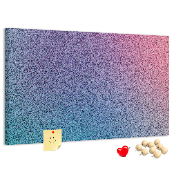 Nástěnka Barevný gradient v odstínech fialové.