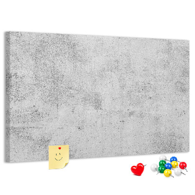 Nástěnka Šedý betonový vzor s texturou.