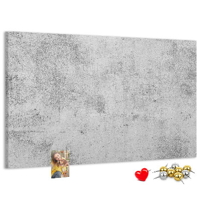 Nástěnka Šedý betonový vzor s texturou.