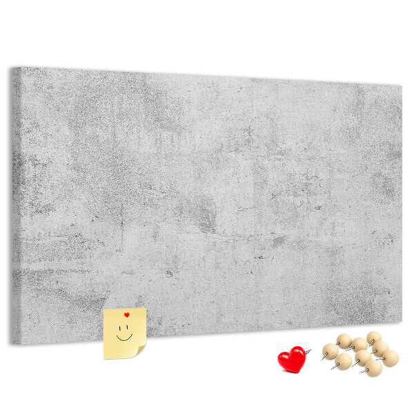 Nástěnka Šedý betonový vzor s texturou.