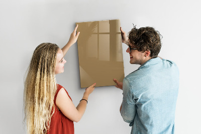 Magnetická nástěnka Tmavě béžová barva