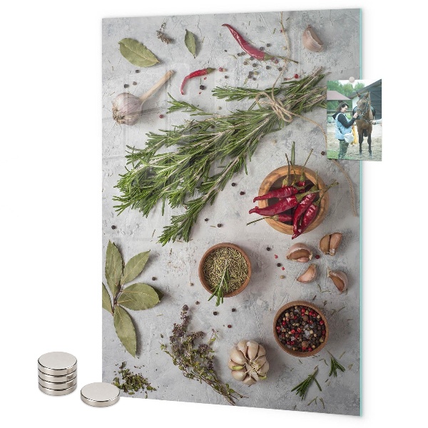 Magnetická nástěnka Aromatické byliny