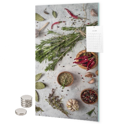 Magnetická nástěnka Aromatické byliny