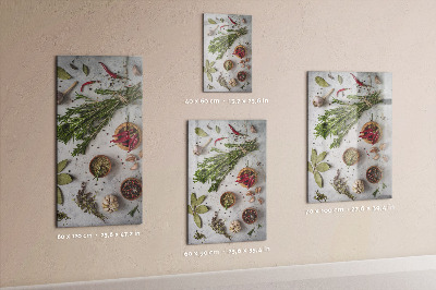 Magnetická nástěnka Aromatické byliny