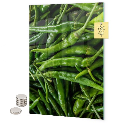 Tabule na magnety Zelená paprika
